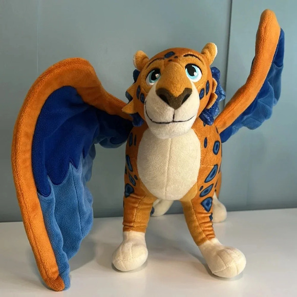Disney Store Elena Avalor Skylar Jaquin Plush Flying Winged Jaguar. Size 15" - Picture 6 of 14